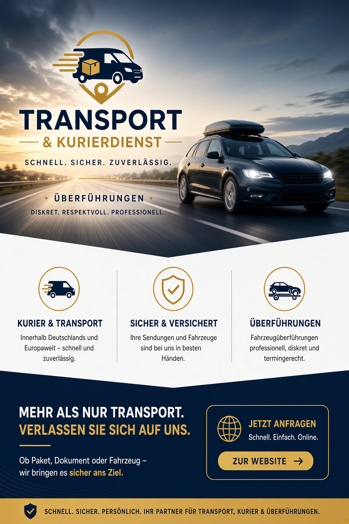 Logo-Webseite-Kurierdienste Stafette - Kurierfahrten und Transporte